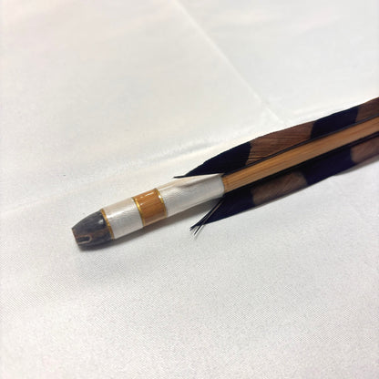 【即納】染抜三符四符　竹製巻藁矢　⑦　　103～109cm　微キズあり