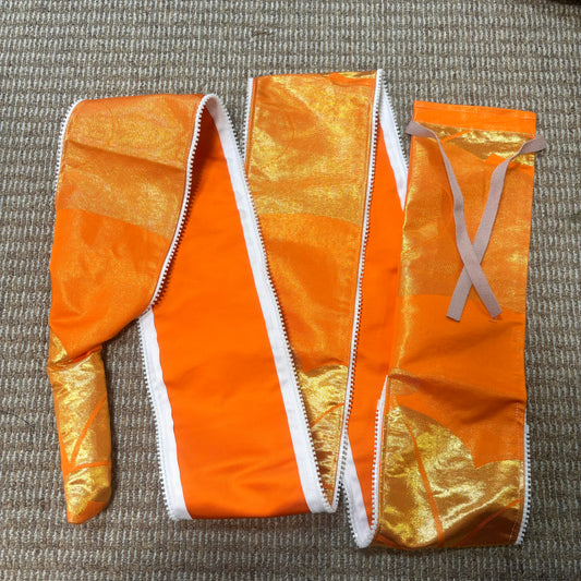 ファスナー付き弓袋　着物リメイク　③