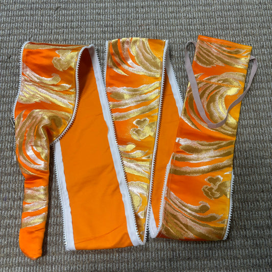 ファスナー付き弓袋　着物リメイク　 ⑤