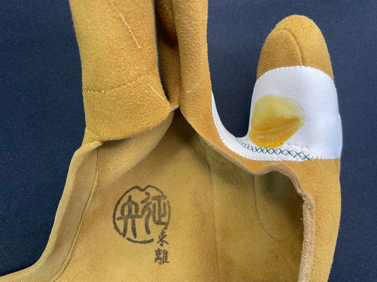【即納品】三つ弽 【束離】男子M-堅帽子三分縁【中級者～上級様向け】