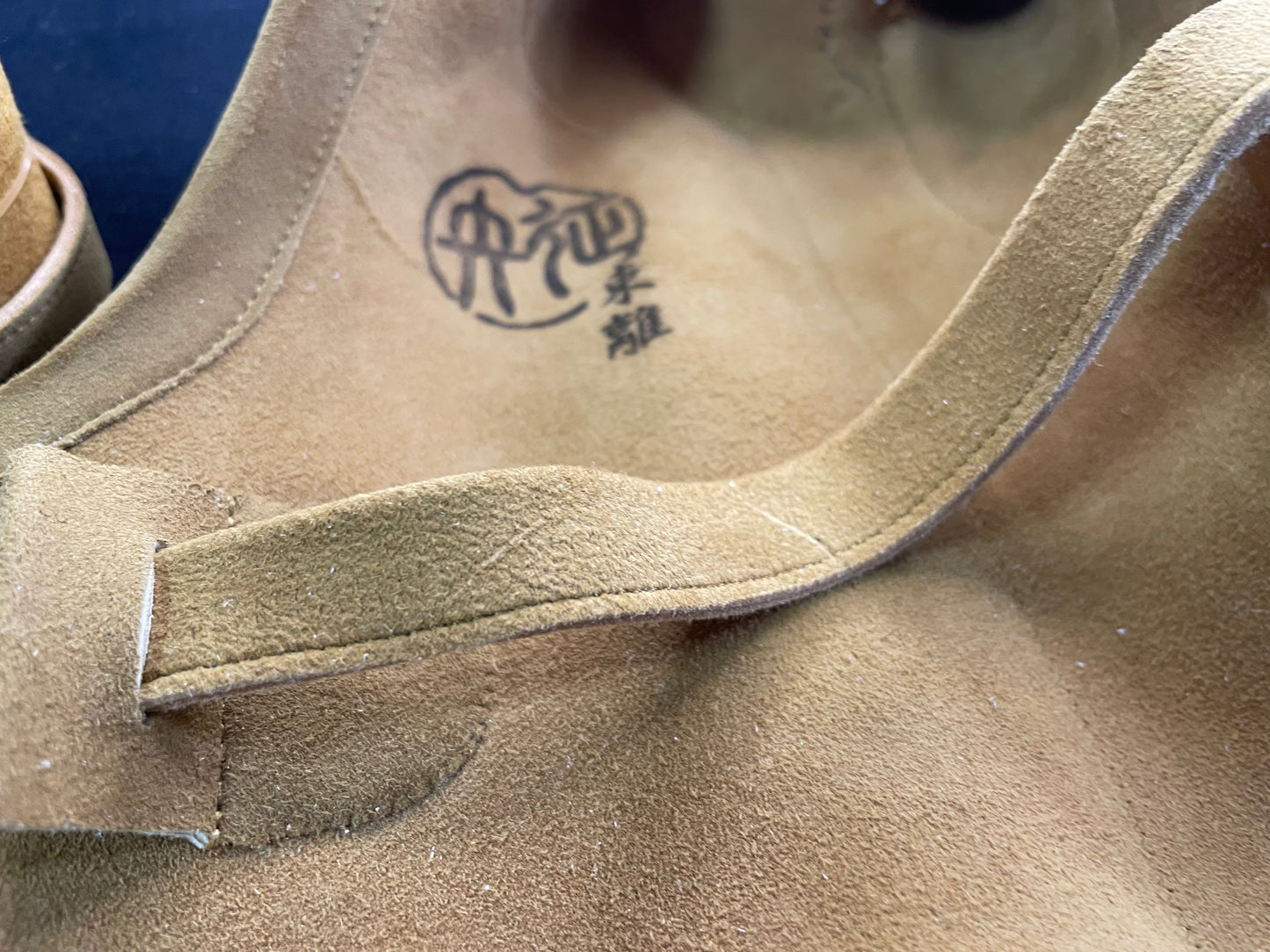 【即納品】三つ弽 【束離】男子M-堅帽子七分縁【中級者～上級様向け】