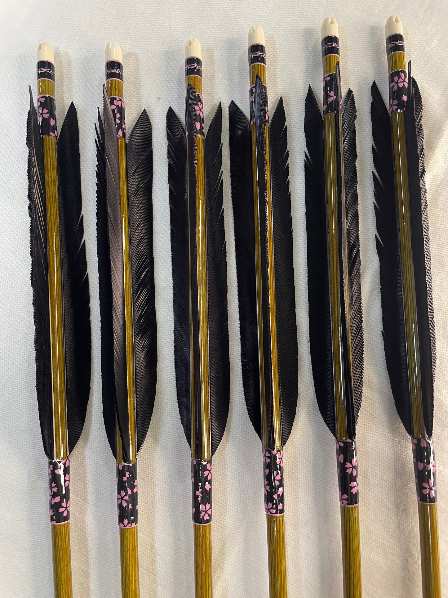 EASTON76-20シャフトターキー黒染 六つ矢