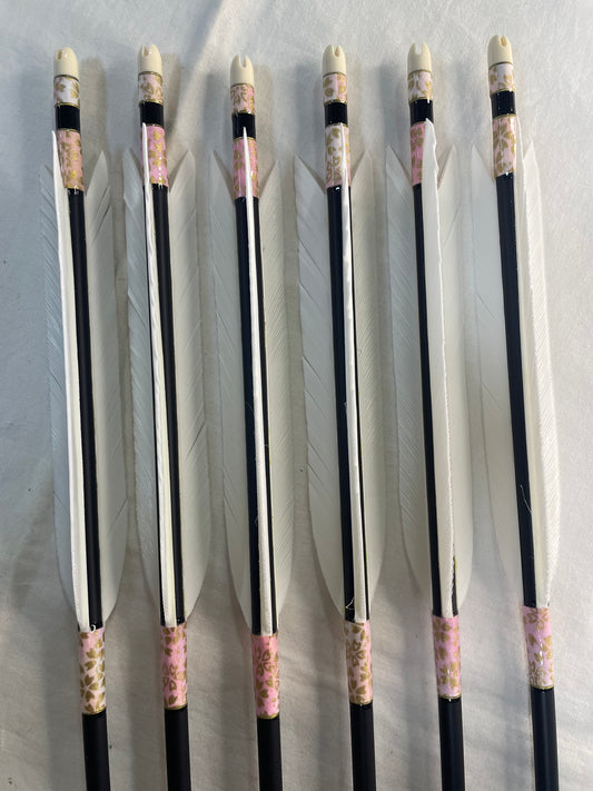 匠カーボン75-17Sシャフト  ターキー白羽　和紙巻