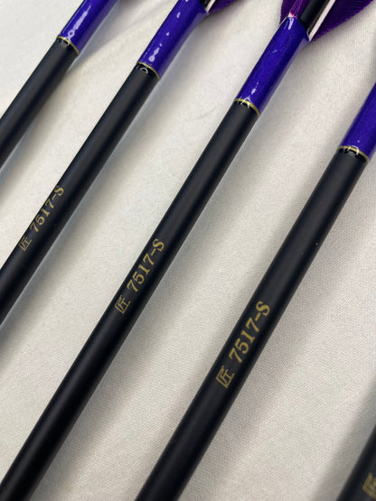 匠カーボン75-17Sシャフト  ターキー染羽　