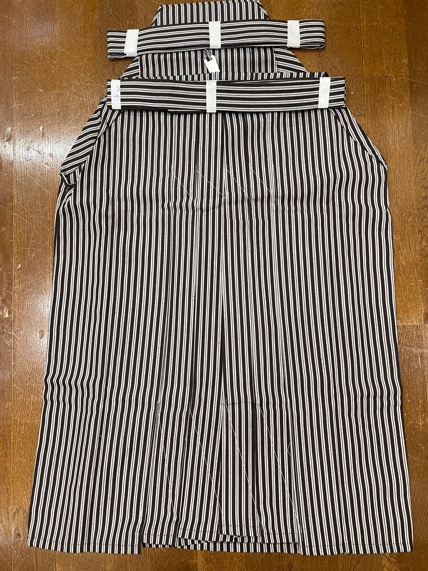 【特価】縞袴⑤　２尺1寸：前紐下約77ｃｍ【四割引】