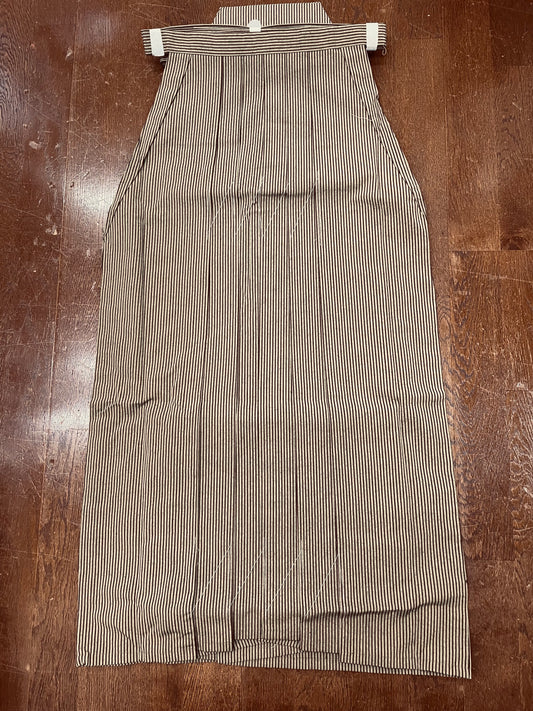 【特価】縞袴⑥　２尺4寸：前紐下約87ｃｍ【四割引】