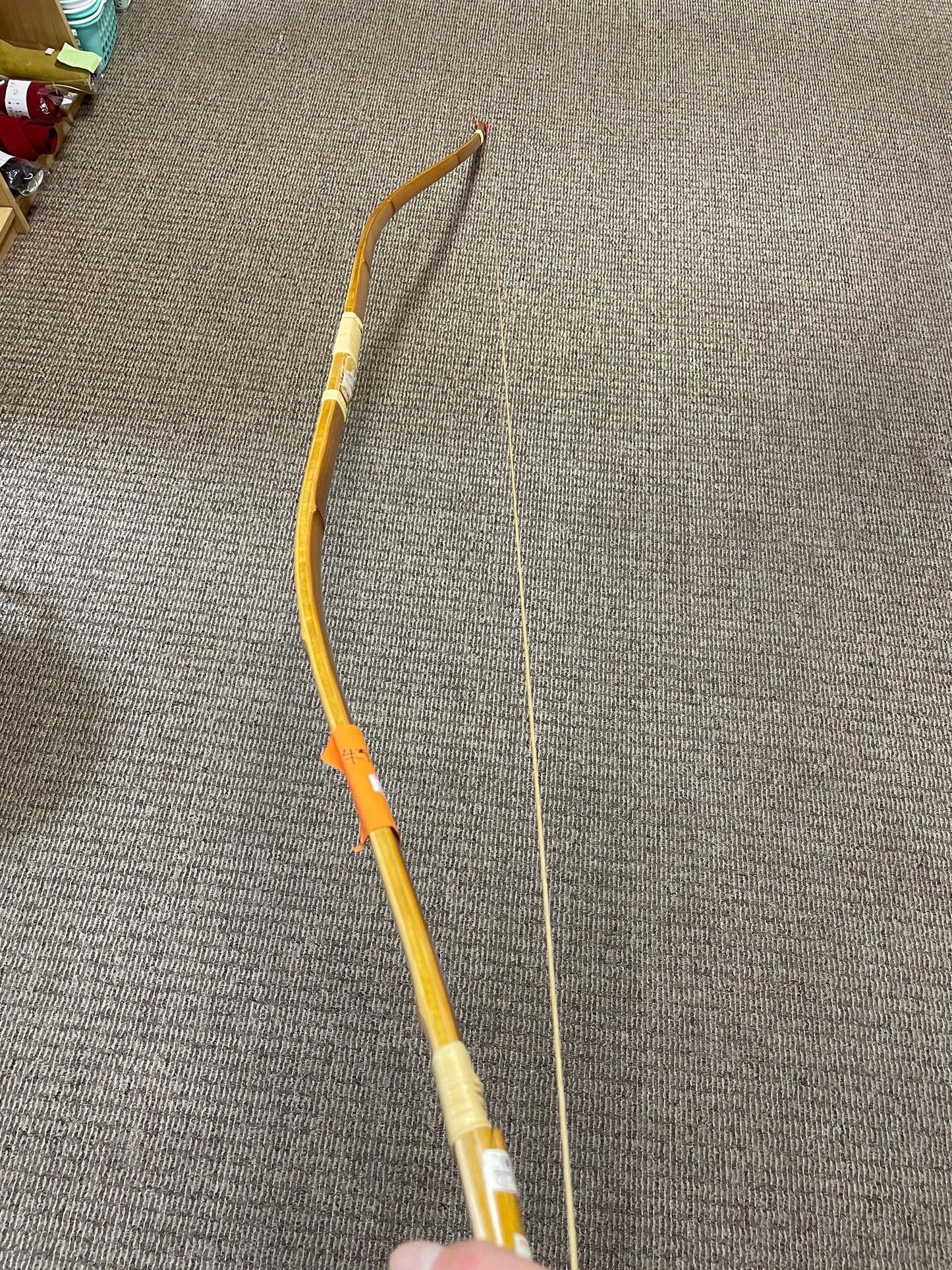 【特価】竹弓　　一燈斎　竹弓　二寸伸13.0-14.0ｋｇ