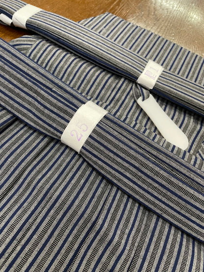 【特価】縞袴⑦　２尺5寸：前紐下約92ｃｍ【四割引】