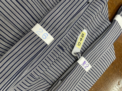【特価】縞袴⑨　２尺6寸：前紐下約98ｃｍ【四割引】