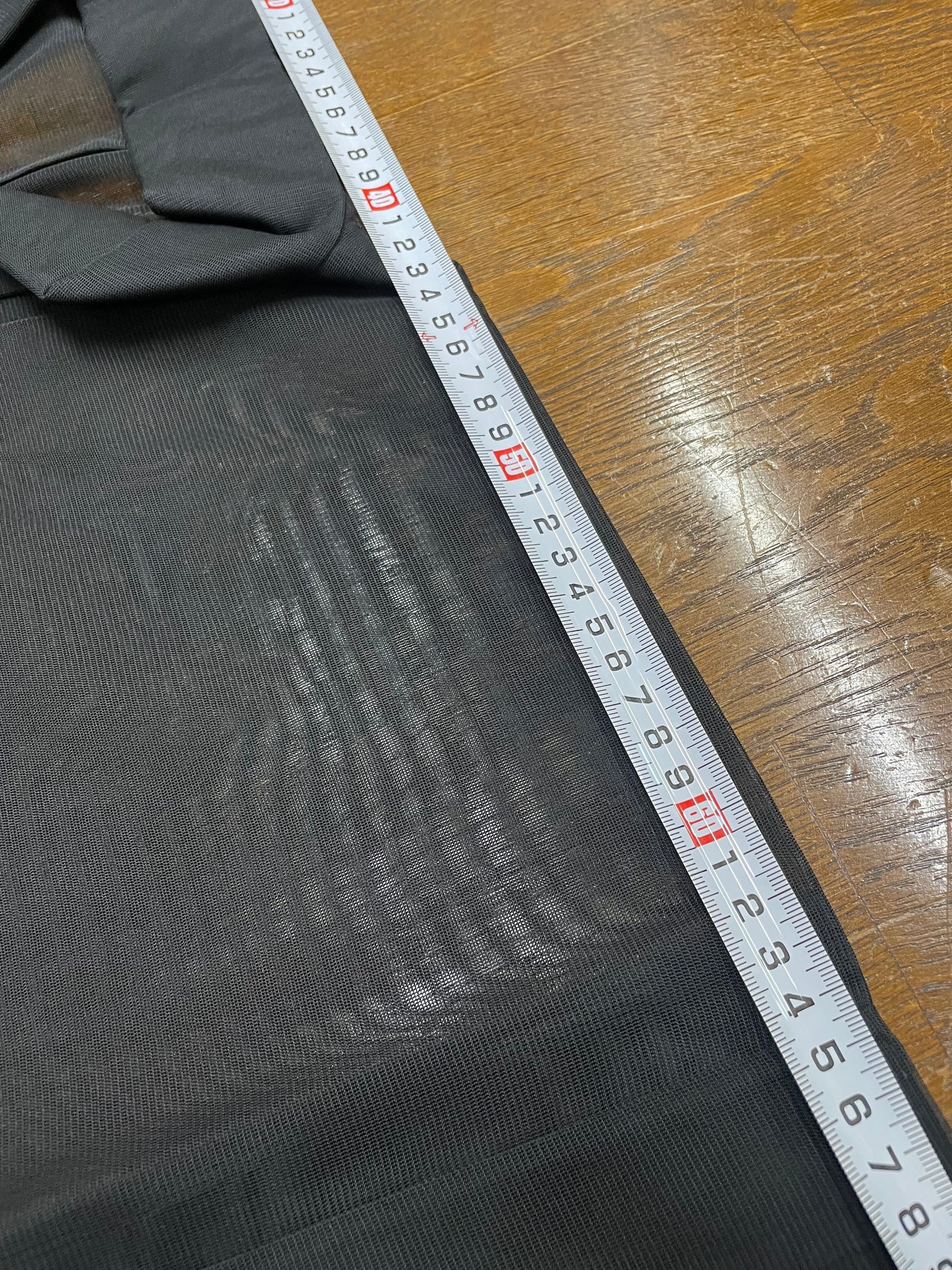 【特価】大サイズ　紗　着物　