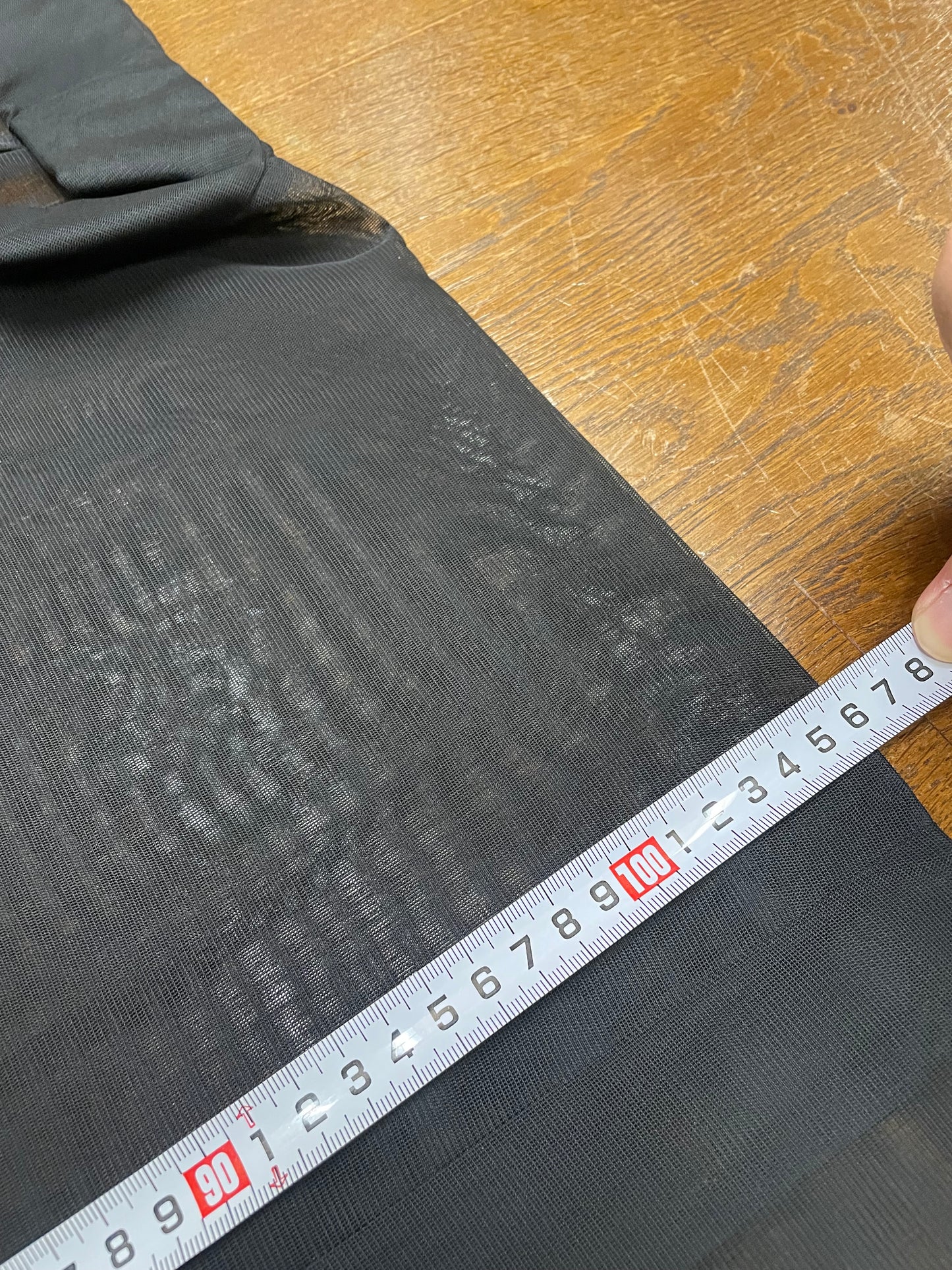 【特価】大サイズ　紗　着物　