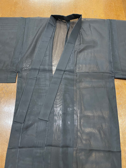 【特価】⑪小サイズ　男子　紗　着物セット　