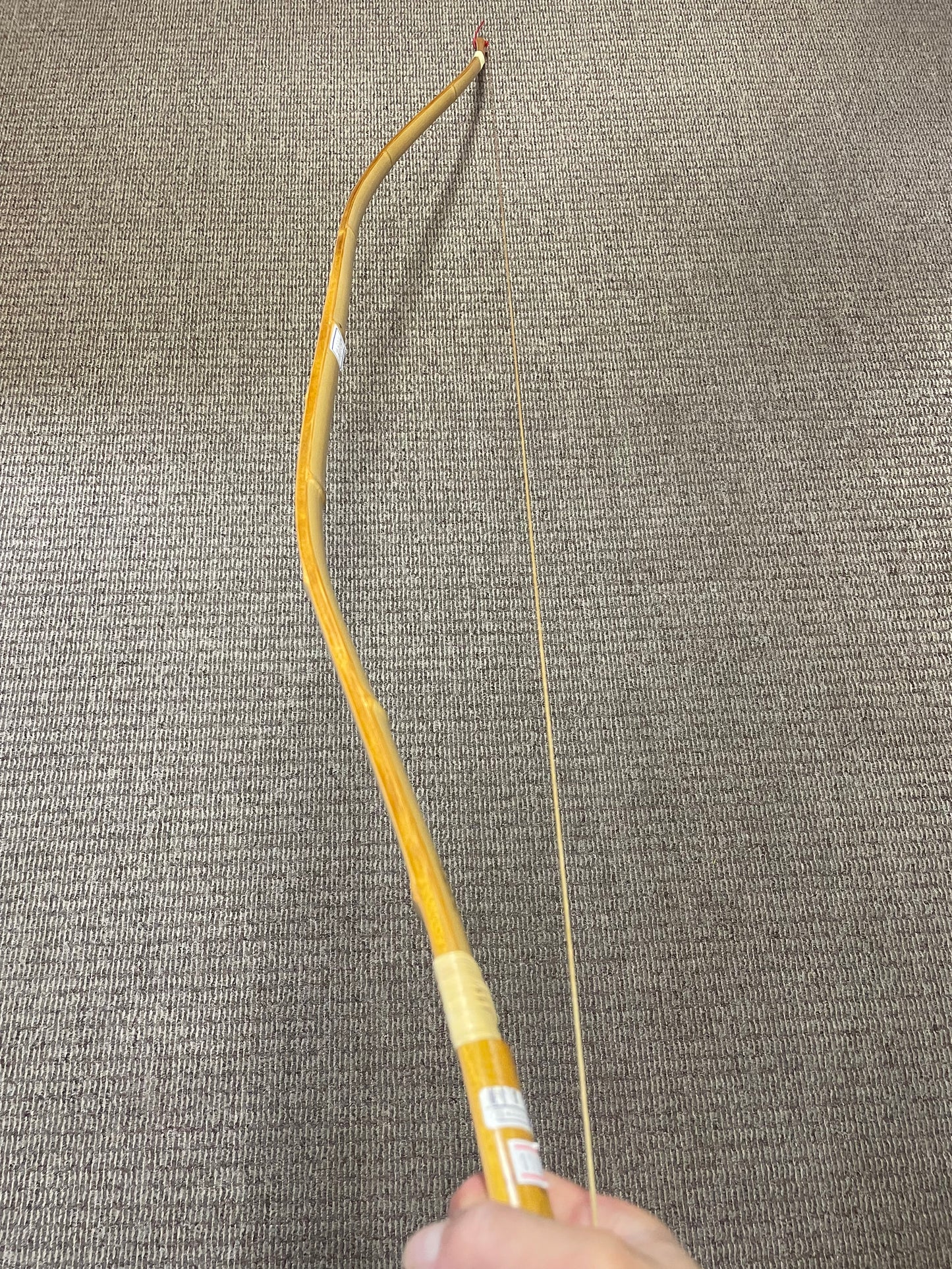 【特価】竹弓    肥後三郎　並作・合成接着　竹弓　並寸19.0-19.5ｋｇ【送料別途】