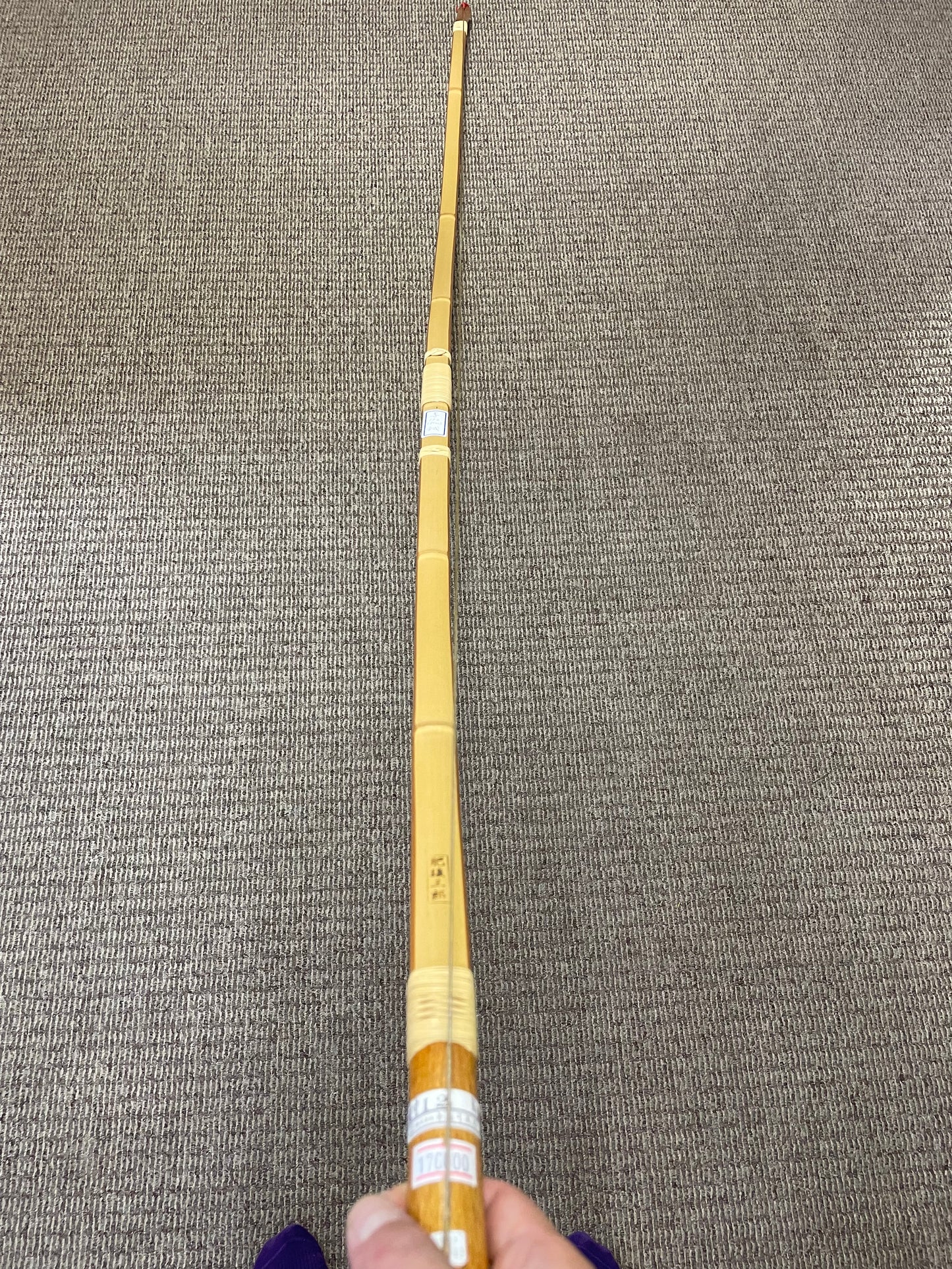 【特価】竹弓    肥後三郎　並作・合成接着　竹弓　並寸12.0-13.0ｋｇ【送料別途】