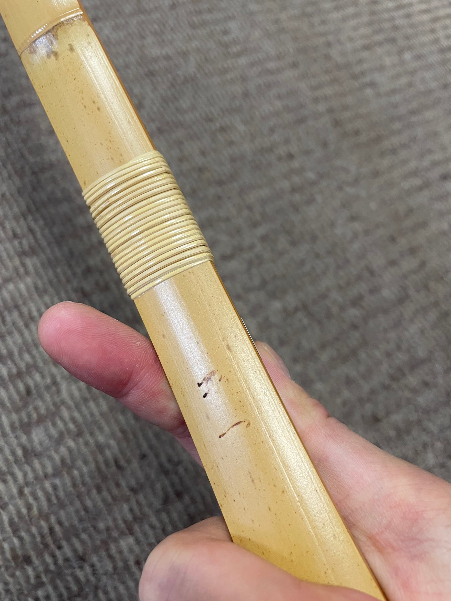 【特価】竹弓    肥後三郎　並作・合成接着　竹弓　並寸12.0-13.0ｋｇ【送料別途】