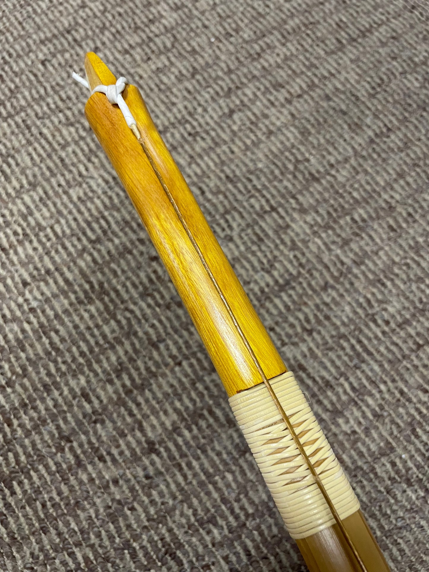 【特価】竹弓    肥後三郎　並作・にべ　竹弓　並寸16.0-16.7ｋｇ【送料別途】