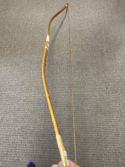 【特価】竹弓    肥後三郎　上作・にべ　竹弓　並寸12.0-12.3ｋｇ【送料別途】