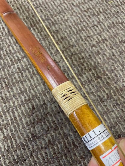 【特価】竹弓    肥後三郎　上作・にべ　竹弓　並寸11.0-12.0ｋｇ【送料別途】