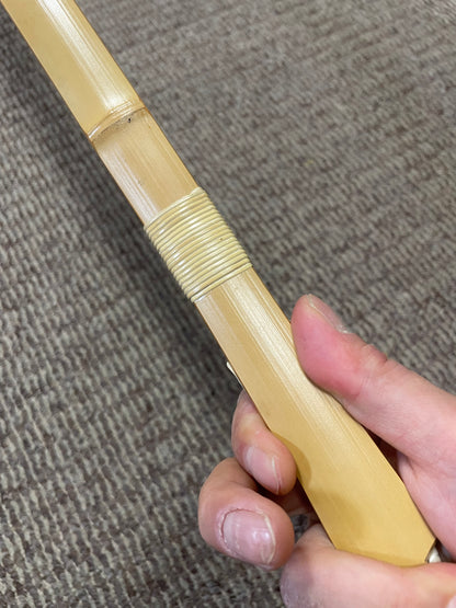 【特価】竹弓    肥後三郎　上作・にべ　竹弓　並寸11.0-12.0ｋｇ【送料別途】