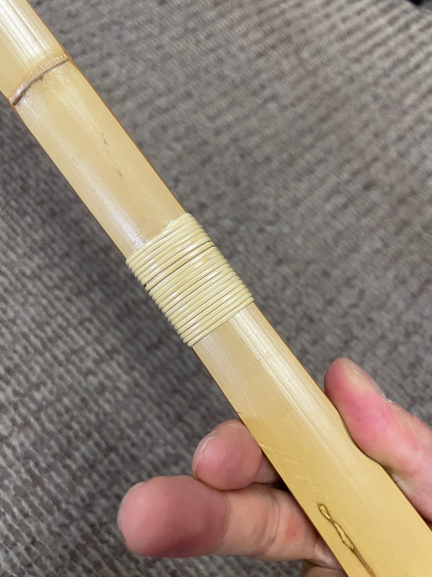 【特価】竹弓    肥後三郎　上作・にべ　竹弓　四寸伸16.0-17.2ｋｇ【送料別途】