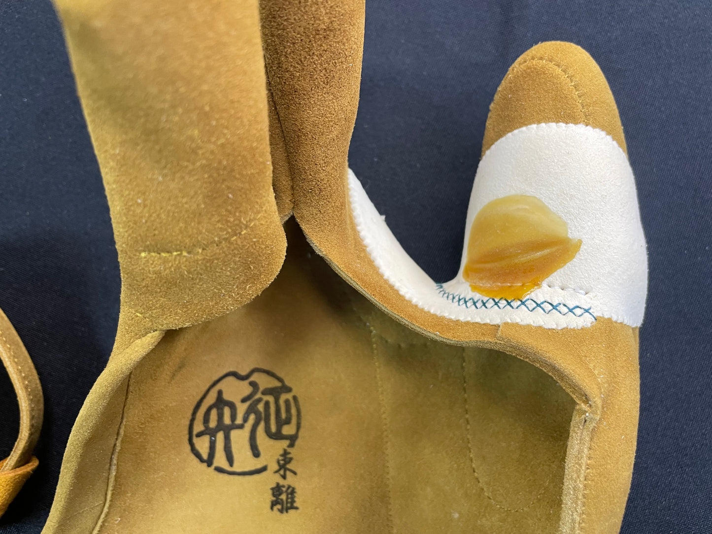 【即納品】三つ弽 【束離】男子L-堅帽子三分縁【中級者～上級様向け】