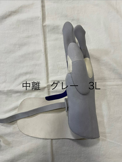 【中離特価品】三つ弽男子-  男子LL、３L限定特価【征矢弓具】【初級者～様向け】