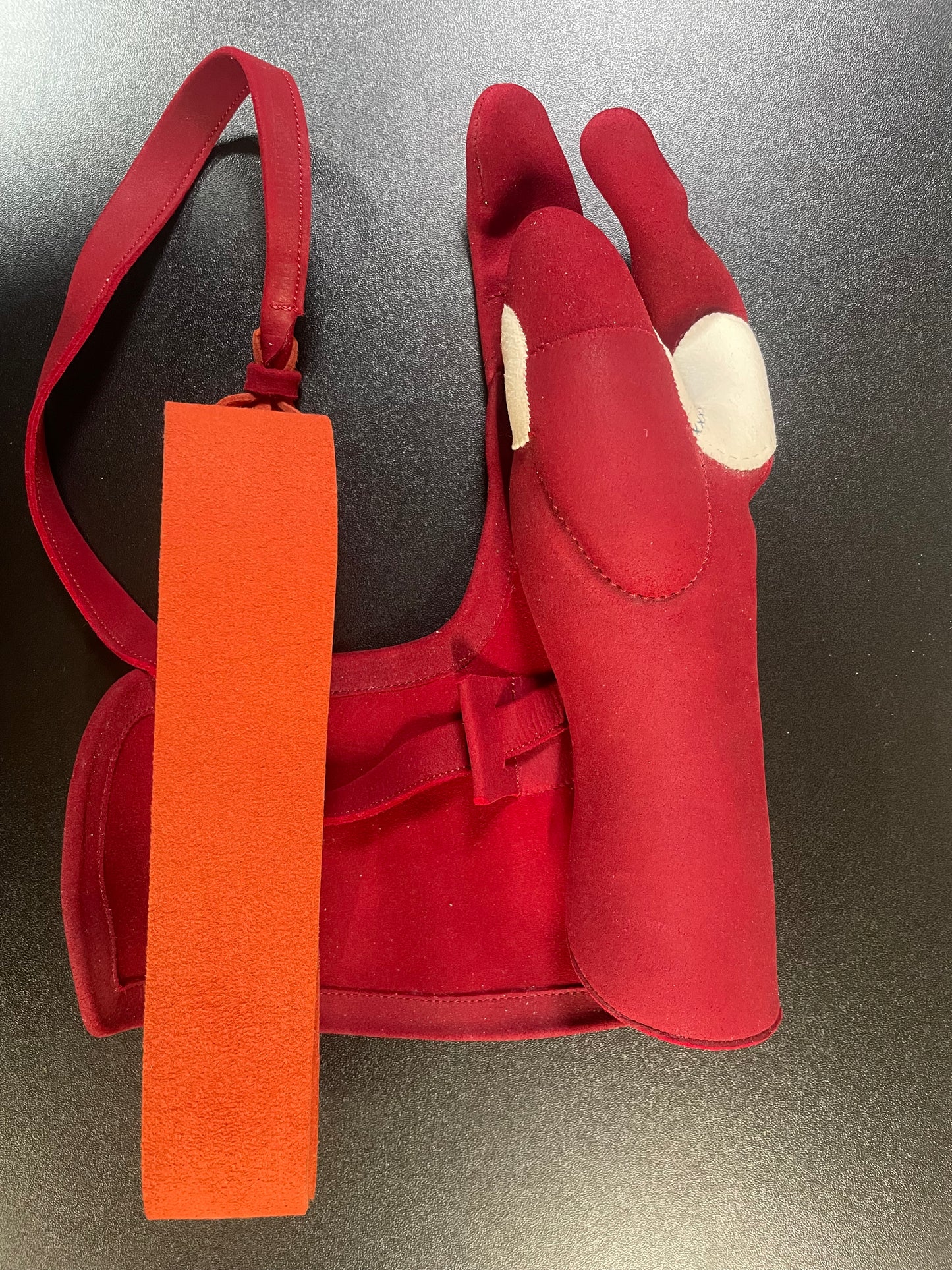 【束離特価】④三つ弽 女子Mサイズ-堅帽子分七分縁【中級者～様向け】