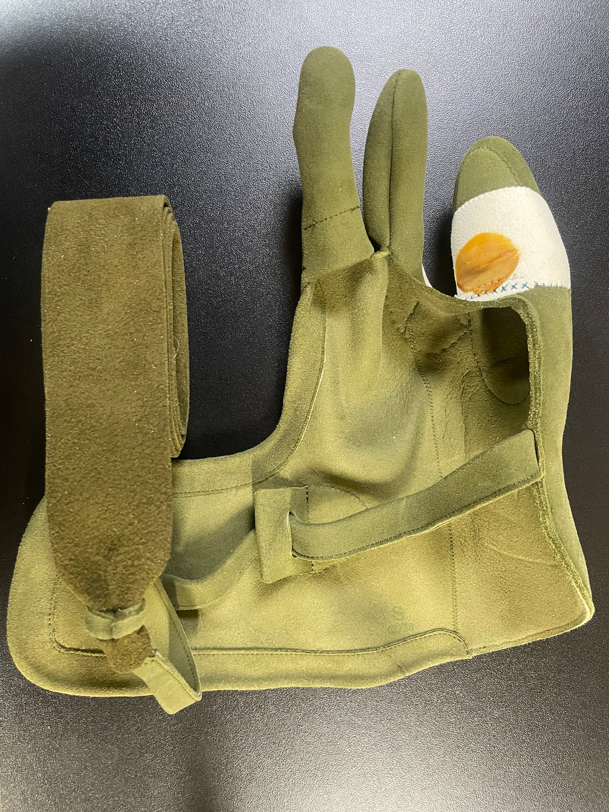 束離特価品】⑤三つ弽 女子S-堅帽子分七分縁【中級者～様向け 