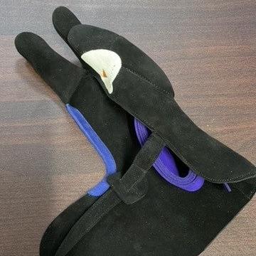 【加藤弓具　翔鳳】三つゆがけ　堅帽子【中級者～様向け】
